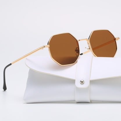 Vintage Frame Metal Sunglasses
