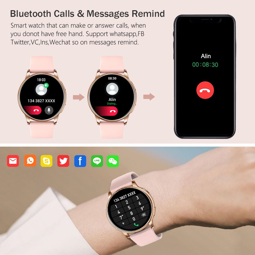 Women  Bluetooth Call Smart Watch