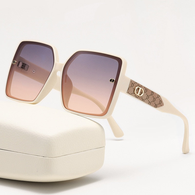 Women Trendy Square Sun Glasses