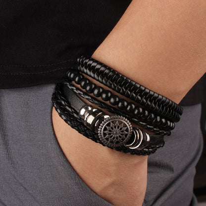 Ethnic Tribal Wristband Rope Bracelet