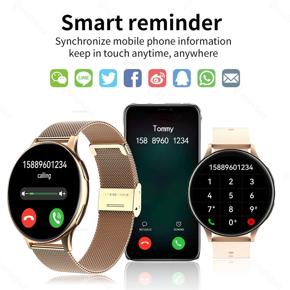 Women Bluetooth Call Smart Watch