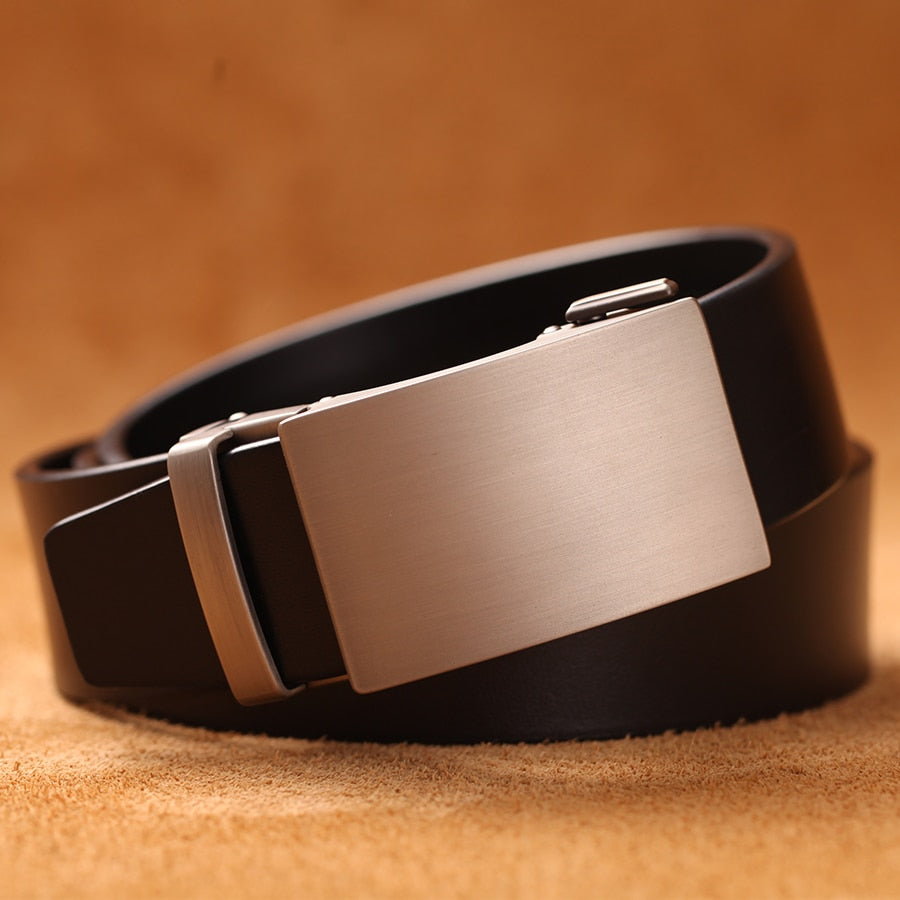 Genuine Cow Leather Automatic Belt